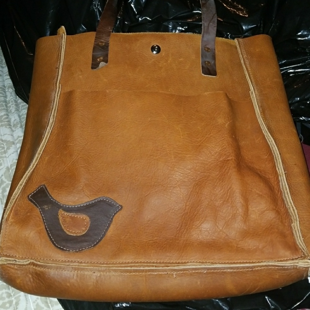 Leather purse